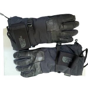 The North Face Men's Montana Pro GORE-TEX Leather Gloves Black Small - Worn Once